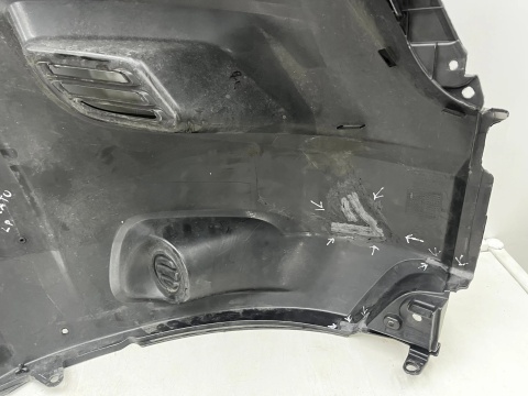 Zderzak przedni Fiat Ducato Jumper Boxer Movano C 14-23r. Lift narożnik lewy 1315092070