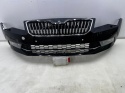 Zderzak przedni Skoda Superb 3 III 15-19r. Przedlift przód 4XPDC 3V0807221 spryski
