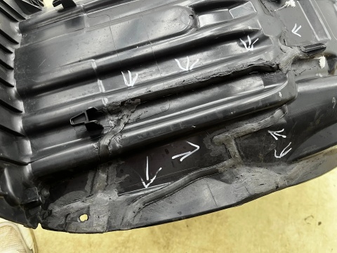 Nadkole Opel Corsa F 19r.- LEWE przednie ORYGINALNE lewy przód 800700210 800700200
