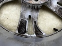 Felga aluminiowa Opel Astra K 15-22r. r17 cali 7,5jx17 ET44 5x105 CH56,5 pojedyncza oryginalna z czujnikiem ciśnienia 13409657