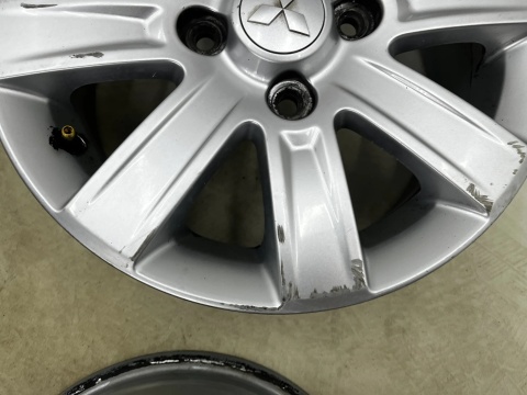 Felgi aluminiowe Mitsubishi Colt VI 6 Z30 04-12r. r15 cali 6jx15 ET46 4x114,3 CH67 felgi oryginalne KOMPLET 4250a756