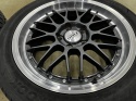 Felgi aluminiowe VW Volkswagen Audi Seat Skoda r17 cali 7,5jx17 ET48 5x112 DOTZ REVVO DARK polerowany rant KOMPLET z oponami