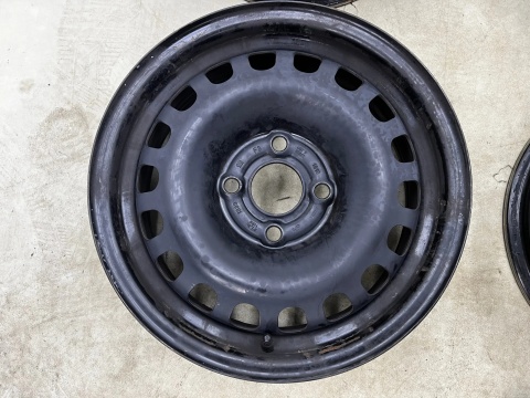 Felgi stalowe Opel Corsa D Cosra E Adam 06-19r. 5,5jx14 4x100 ET39 CH56,5 14 cali z czujnikami ciśnienia KOMPLET 2140144
