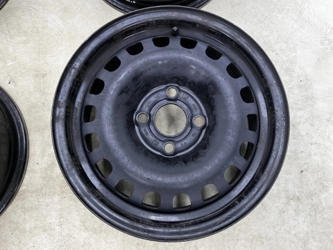 Felgi stalowe Opel Corsa D Cosra E Adam 06-19r. 5,5jx14 4x100 ET39 CH56,5 14 cali z czujnikami ciśnienia KOMPLET 2140144