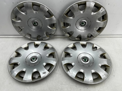 Kołpak Skoda Octavia 2 II 04-13r. 15 cali r15 kołpaki komplet oryginalne 1Z0601147
