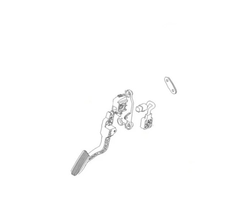 Pedał gazu Hyundai Tucson 1 I JW 04-10r. potencjometr gazu czujnik EU 327002e301