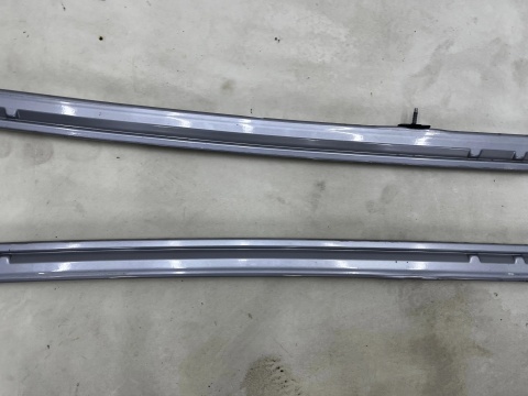 Relingi dachowe Zafira B 05-14r. lewa prawa nakładki listwy metalowe komplet 13186207
