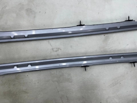 Relingi dachowe Zafira B 05-14r. lewa prawa nakładki listwy metalowe komplet 13186207