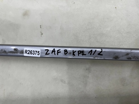 Relingi dachowe Zafira B 05-14r. lewa prawa nakładki listwy metalowe komplet 13186207