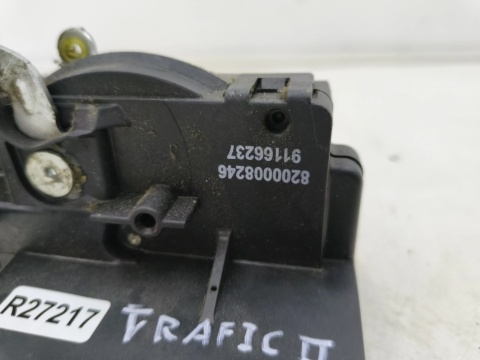 Zamek drzwi Renault Trafic 2 II Opel Vivaro A Nissan Primastar 01-14r. lewy przedni zamek drzwi 8 pin 91166237