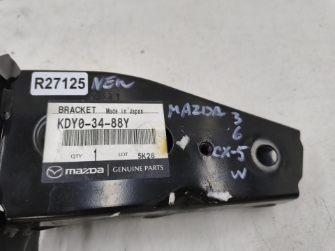 Belka zderzaka Mazda 6 3 CX-5 II 17r.- NOWE lewe przednie wzmocnienie odbój strefa zgniotu belki silnika odbojnik KDY03488Y