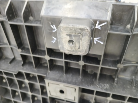Osłona pod zderzak Opel Corsa F 19r.- przednia płyta dolna podwozia pod silnik 9829531680
