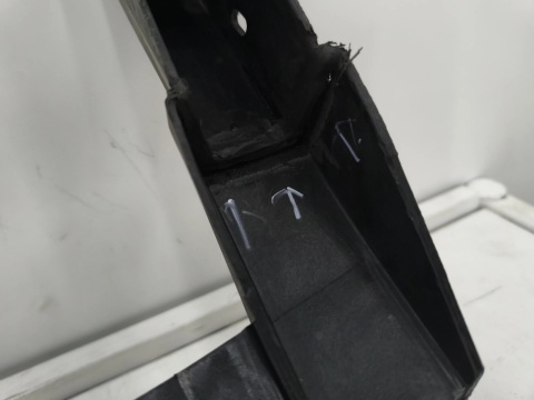 Pas przedni Renault Trafic 3 III Vivaro B 14r.- wzmocnienie czołowe ramka chłodnic oryginalne 93868911