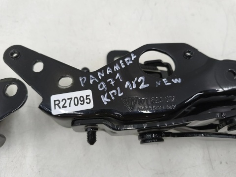 Zawias maski Porsche Panamera II 971 16-23r. nowy pokrywy silnika lewy prawy komplet 971823611 971823295b 971823296b 971823612
