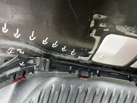 Zderzak tylny MG MG5 5 EV i5 22-25r. Lift tył 3XPDC P10859448