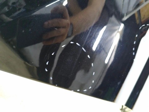 Błotnik BMW 5 G30 G31 17-24r. lewy przedni lewy przód 7349615