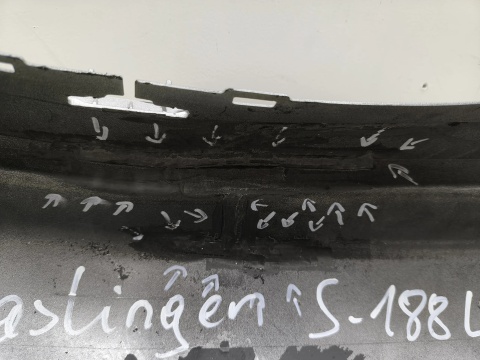Zderzak przedni Mercedes C219 CLS 1 I 08-10r. Lift przód 6XPDC A2198801040 spryski