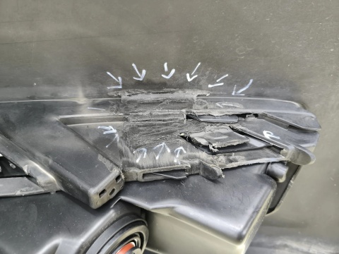 Zderzak przedni VW Polo 5 V 09-14r. Przedlift przód 6R0807221