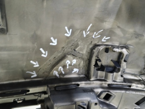 Zderzak przedni VW Polo 5 V 14-17r. Lift przód 4XPDC spryski 6C0807221