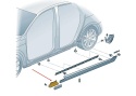 Listwa Vw Passat B8 14-23r. NOWA lewa przednia dolna nakładka błotnika progu lewy przód 3g0853991a