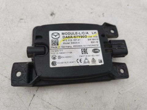 Radar Mazda 2 II DJ 2014r.- lewy tylny sensor martwego pola czujnik zmiany pasa distronic da6a-67y90d