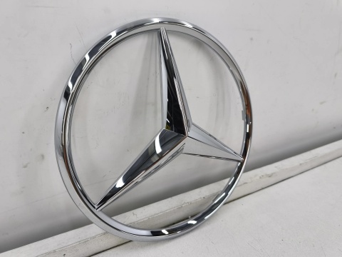 Znaczek Mercedes GLC I x253 w253 15-22r. NOWY przedni znaczek atrapy 205mm. zderzaka maski emblemat przód ORYGNALNY a0008175302