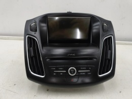 Radio Ford Focus Mk3 14-19r. lift wyświetlacz nawigacja tuner oryginalny fabryczny panel jm5t-14g370-hnc