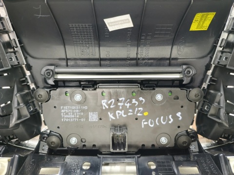 Radio Ford Focus Mk3 14-19r. lift wyświetlacz nawigacja tuner oryginalny fabryczny panel jm5t-14g370-hnc