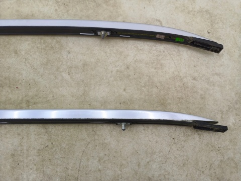 Relingi dachowe Ford Focus Mk3 10-19r. kombi lewa prawa nakładki listwy metalowe komplet bm51-n55123-ac