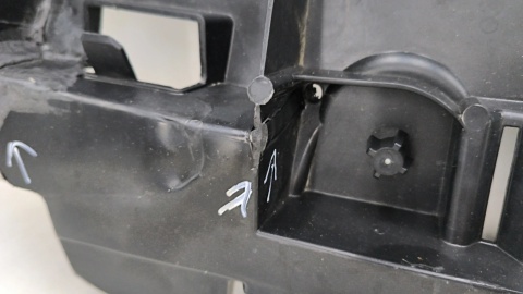 Osłona pod zderzak Citroen Jumpy Expert Scudo Vivaro Zafira ProAce 24r.- LIFT przednia płyta dokładka dolna podwozia 9849414880