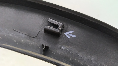 Listwa Nissan Qashqai 2 II J11 13-21r. prawy tylny rant nadkola błotnika nakładka 938284ea0a