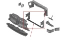 Osłona chłodnicy BMW X3 G01 BMW iX3 G08 17-24r. NOWA DOLNA kierownica powietrza pasa wlot oryginalna 9854745