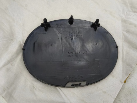 Znaczek Lexus RX IV 450h 15-22r NOWY przedni znaczek atrapy grilla pod radar zderzaka maski emblemat przód ORYGNALNY 53141-30500