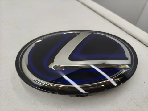 Znaczek Lexus RX IV 450h 15-22r NOWY przedni znaczek atrapy grilla pod radar zderzaka maski emblemat przód ORYGNALNY 53141-30500