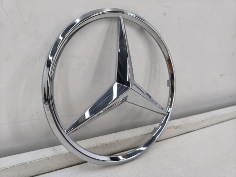 Znaczek Mercedes w177 w247 CLA c118 18r.- NOWY przedni znaczek atrapy 185mm. zderzaka maski emblemat przód ORYGNALNY a0008171001