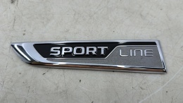 Znaczek Skoda Kodiaq I 16-24r. SPORT LINE napis na LEWY błotnik logo znaczek emblemat ORYGNALNY 565853041