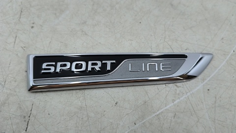 Znaczek Skoda Superb 3 III 15-24r. SPORT LINE napis na PRAWY błotnik logo znaczek emblemat ORYGNALNY 3v0853042a