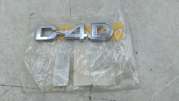 Znaczek Toyota RAV4 III 05-12r. 77x17mm. NOWY napis D-4D znaczek NA BŁOTNIK emblemat ORYGNALNY 75362-42010