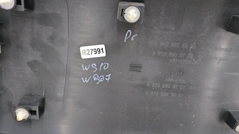 Listwa Mercedes Sprinter III w910 w907 14r.- PRAWA nakładka boczna drzwi przesuwnych a9106909201