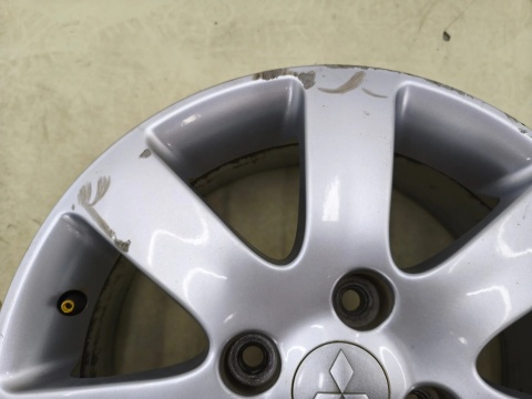 Felgi aluminiowe Mitsubishi Colt VI 6 Z30 04-12r. r16 cali 6,5jx16 ET48 4x114,3 CH67 felgi oryginalne KOMPLET mr594967