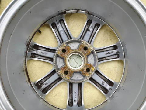 Felgi aluminiowe Mitsubishi Colt VI 6 Z30 04-12r. r16 cali 6,5jx16 ET48 4x114,3 CH67 felgi oryginalne KOMPLET mr594967