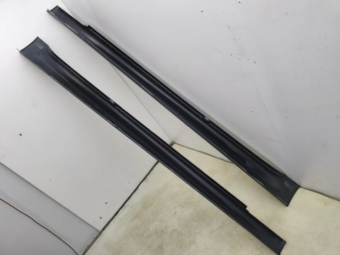 Nakładka progu BMW 5 G30 G31 M-Pakiet M5 F90 17-24r. lewa prawa listwy progowe zewnętrzne KOMPLET próg 8064744 8064743