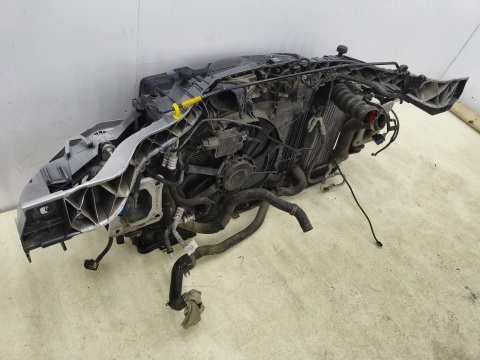 Pas przedni Ford Focus Mk3 10-19r. 1.5 TDCI Diesel kompletny z chłodnicą wody belka wzmocnienie osłona wentylatory