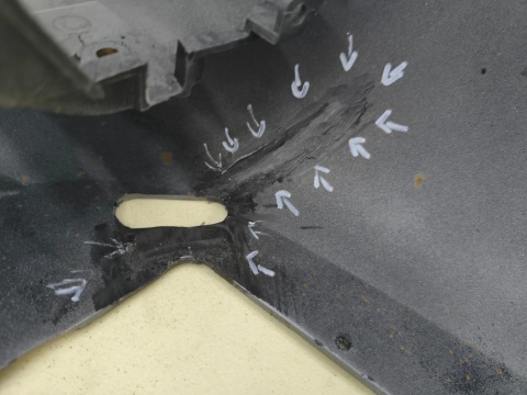Zderzak przedni Citroen Xsara 1 I 00-04r. Lift przód 9647957077
