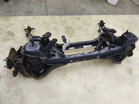 Belka zawieszenia Ford Focus Mk3 kombi 10-19r. tylna oś kompletna wózek zwrotnice amortyzatory wahacze