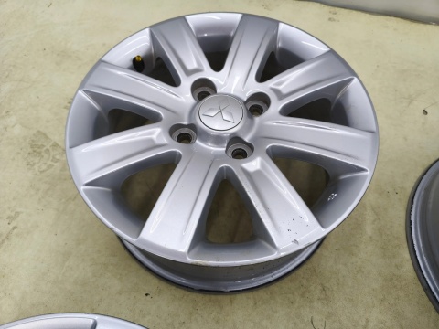 Felgi aluminiowe Mitsubishi Colt VI 6 Z30 04-12r. r15 cali 6jx15 ET46 4x114,3 CH67 felgi oryginalne KOMPLET 4250b671