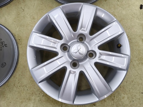 Felgi aluminiowe Mitsubishi Colt VI 6 Z30 04-12r. r15 cali 6jx15 ET46 4x114,3 CH67 felgi oryginalne KOMPLET 4250b671