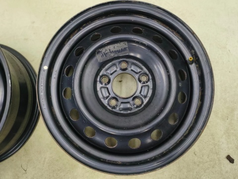 Felgi stalowe Citroen C-Crosser Peugeot 4007 Outlander 2 II 07-12r. 16 cali 6,5jx16 ET38 5x114,3 CH67 KOMPLET