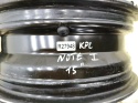 Felgi stalowe Nissan Note E11 1 I Micra 06-12r. r15 5,5jx15 ET45 CH60 4x100 15 cali felgi oryginalne 403009u00b