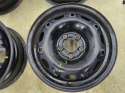 Felgi stalowe VW Polo IV 9n Fox Fabia I Ibiza III Toledo 02r.- 14 cali 5jx14 ET43 5x100 CH57,1 KOMPLET 6q0601027a